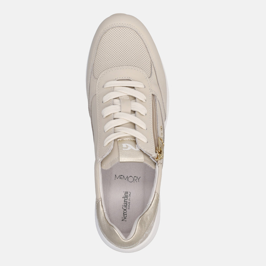 NERO GIARDINI SNEAKERS PLATFORM