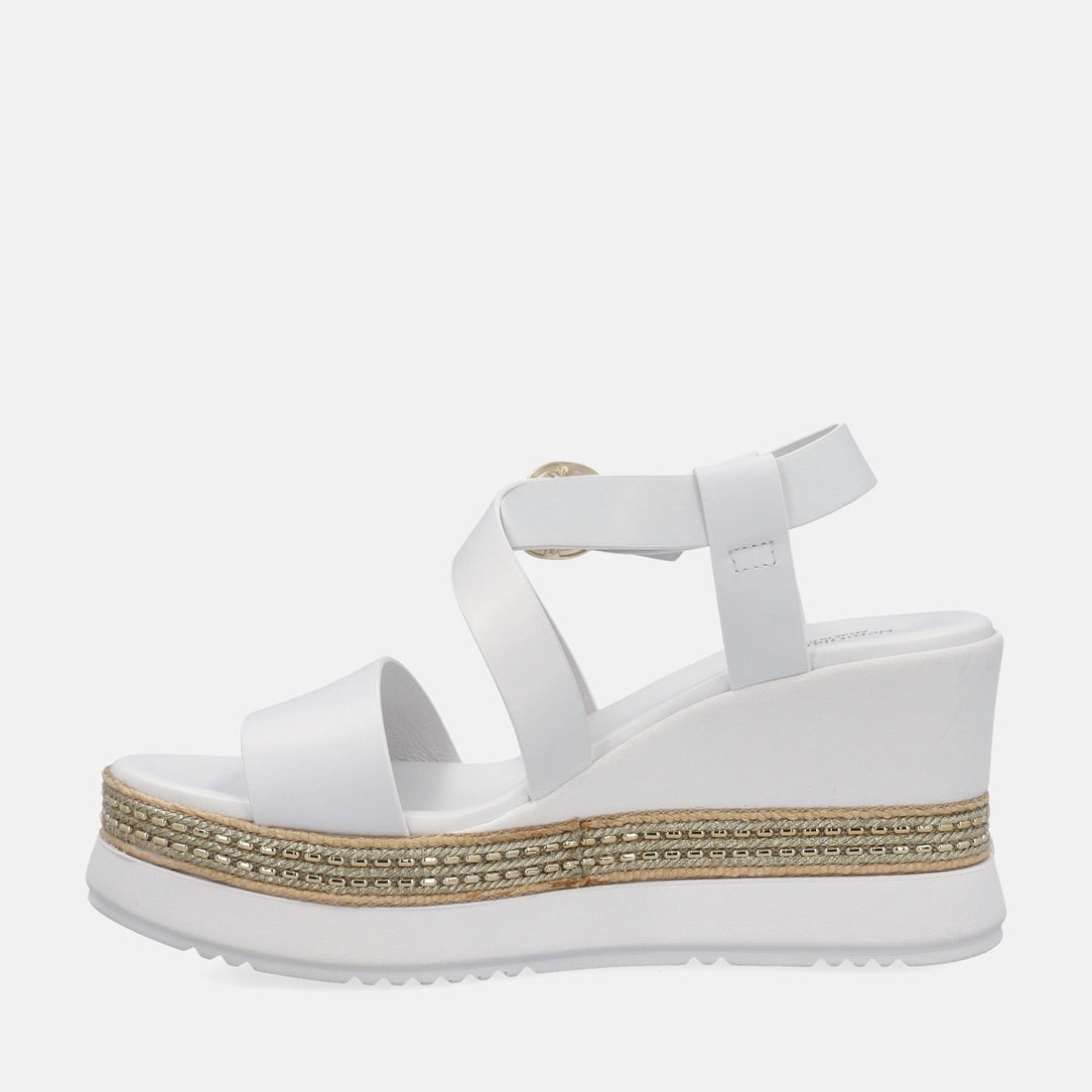 NERO GIARDINI SANDALI CON ZEPPA