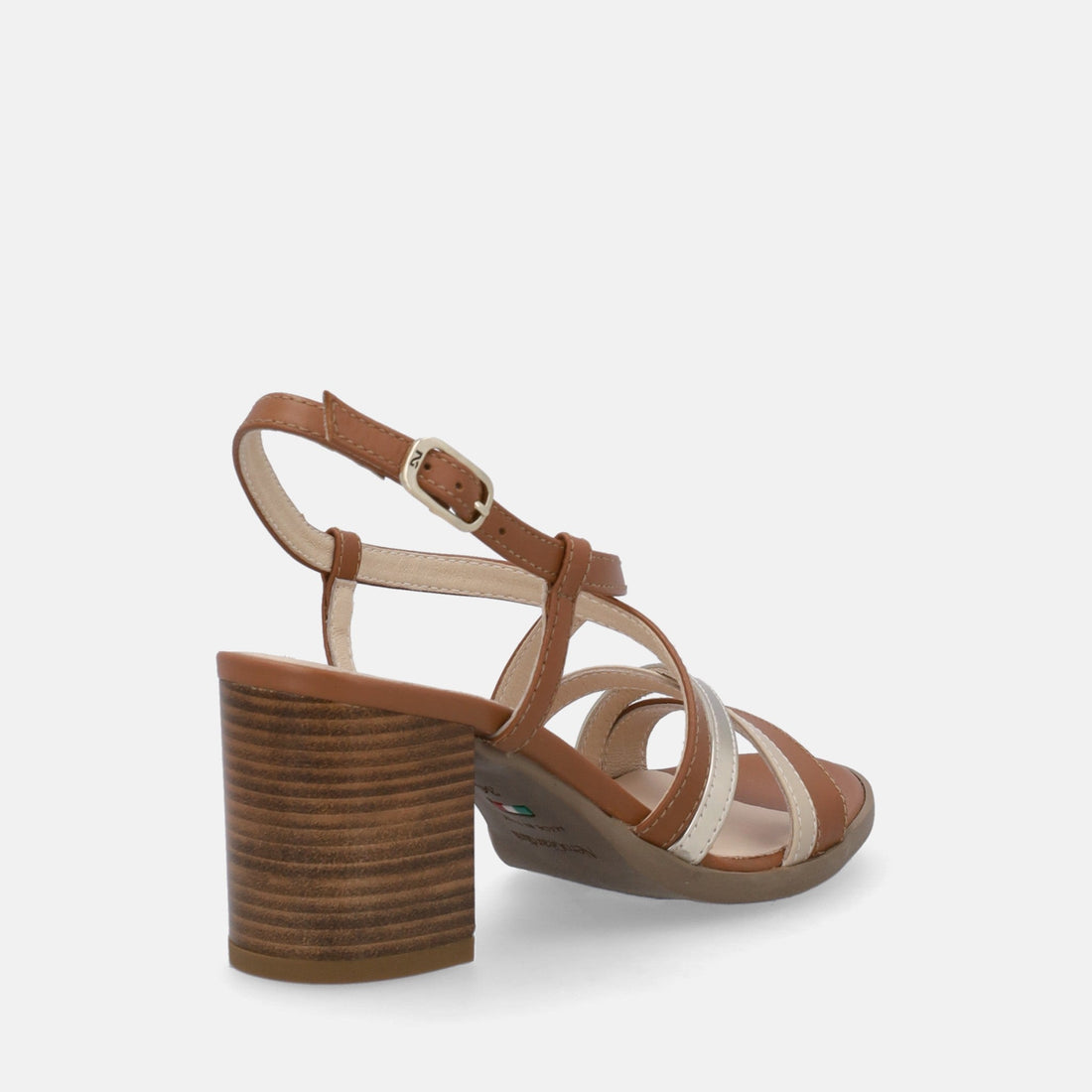 NERO GIARDINI SANDALI CON TACCO