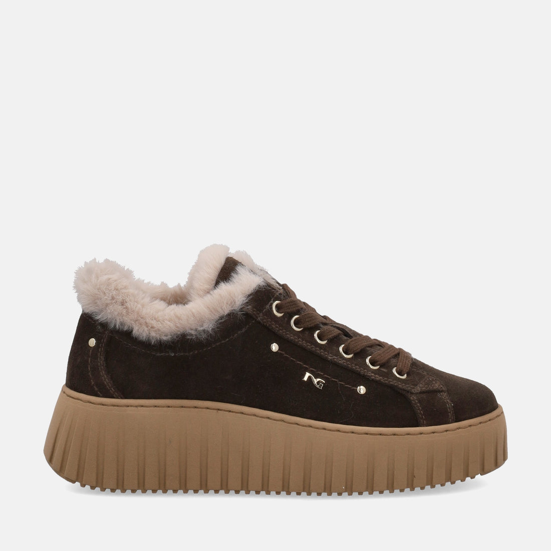NERO GIARDINI SNEAKERS PLATFORM