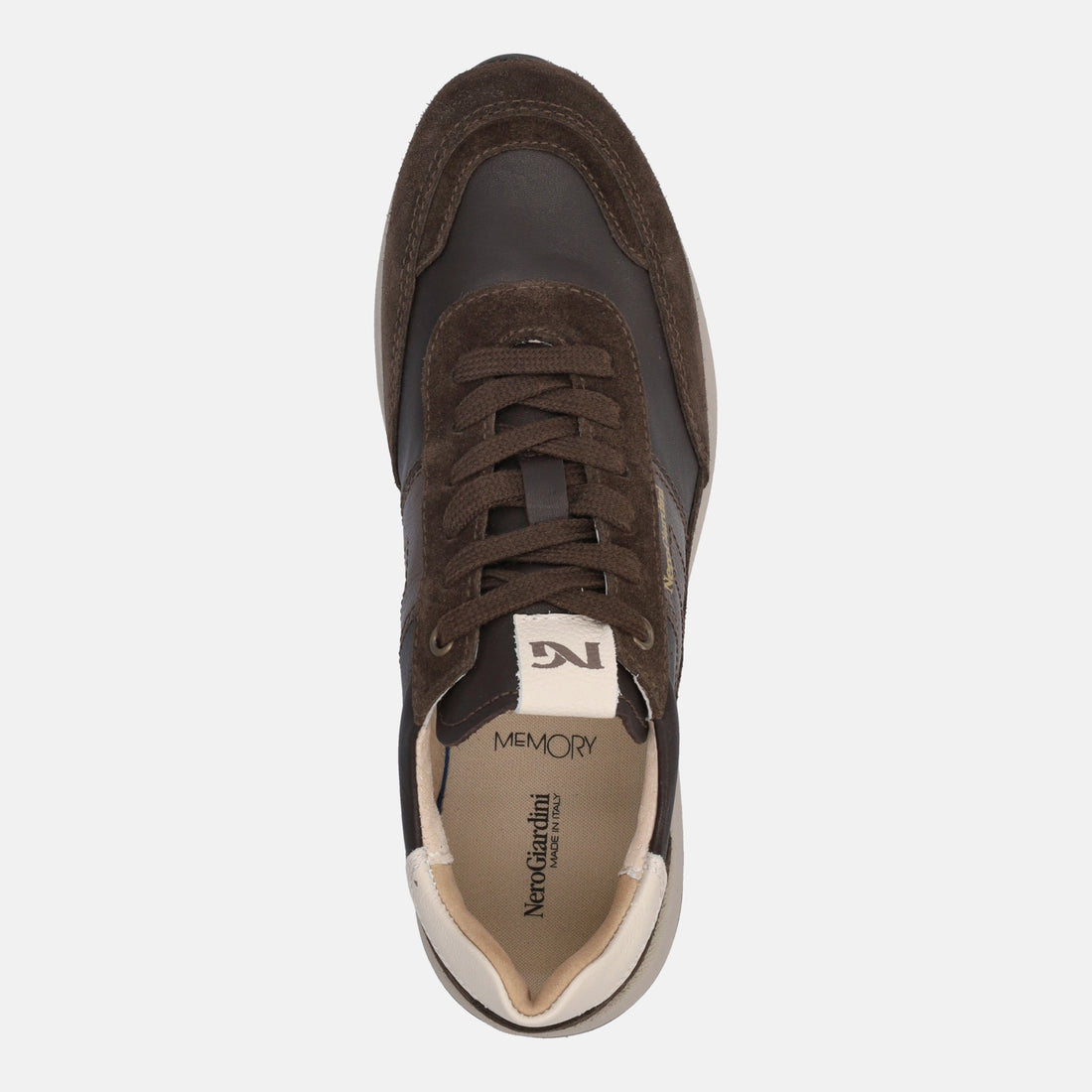 NERO GIARDINI SNEAKERS CON ZEPPA