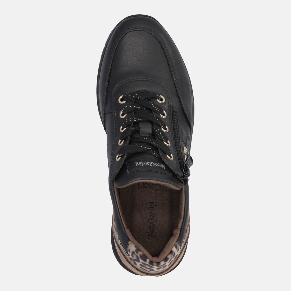 NERO GIARDINI SNEAKERS PLATFORM