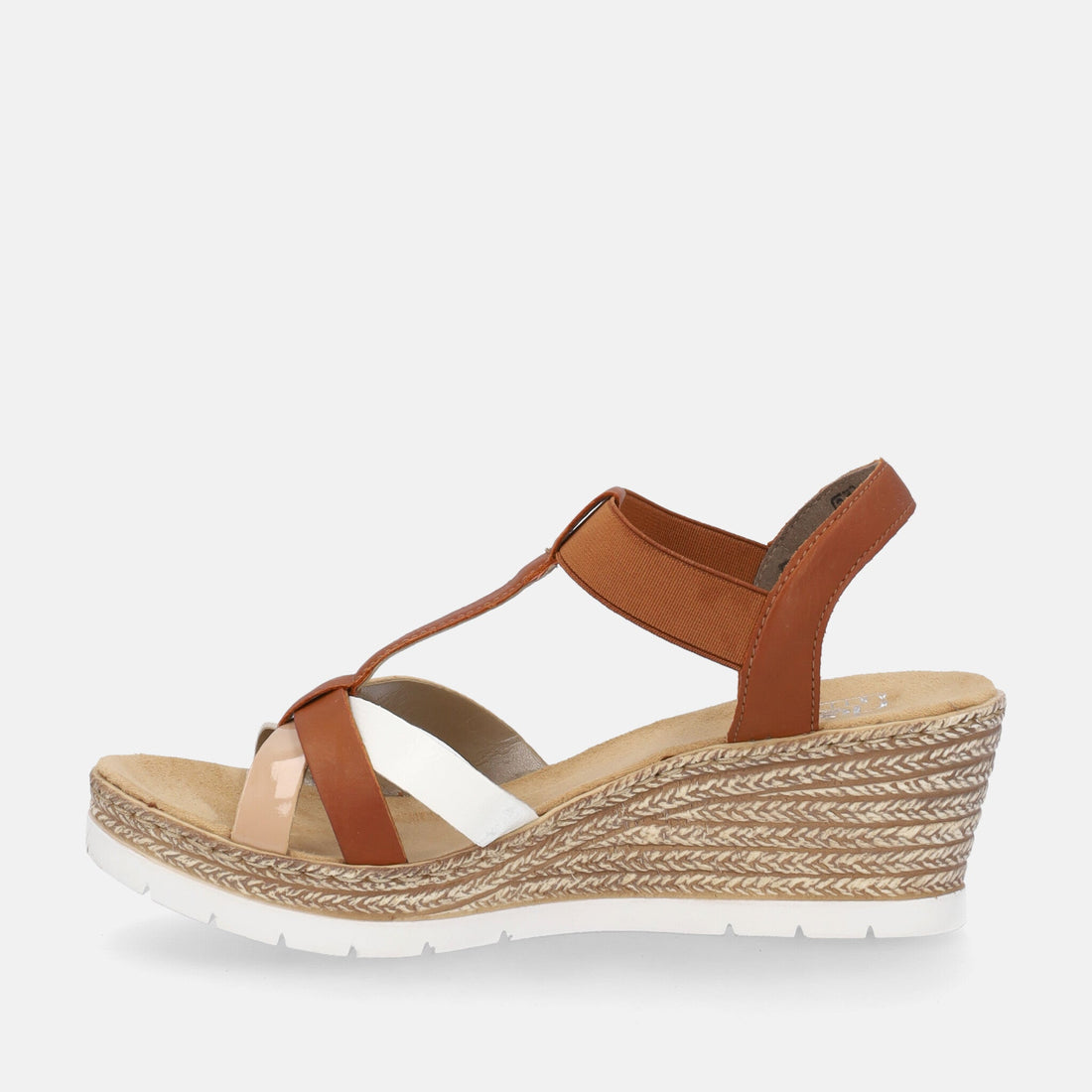 RIEKER SANDALI CON ZEPPA