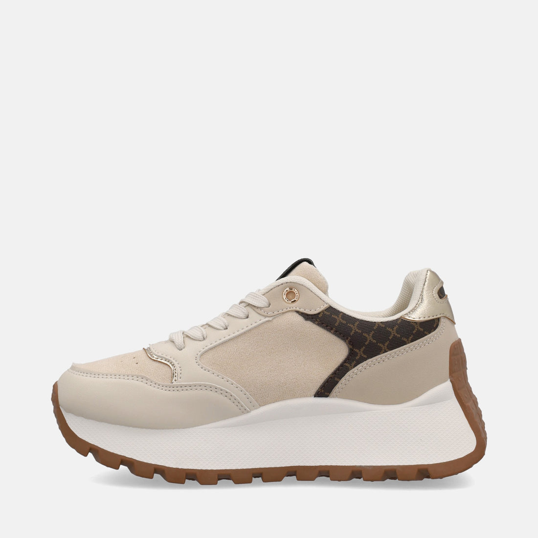 LAURA BIAGIOTTI SNEAKERS PLEATFORM