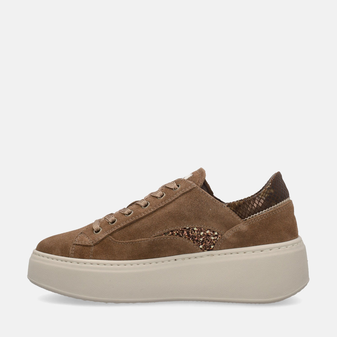 NERO GIARDINI SNEAKERS PLATFORM