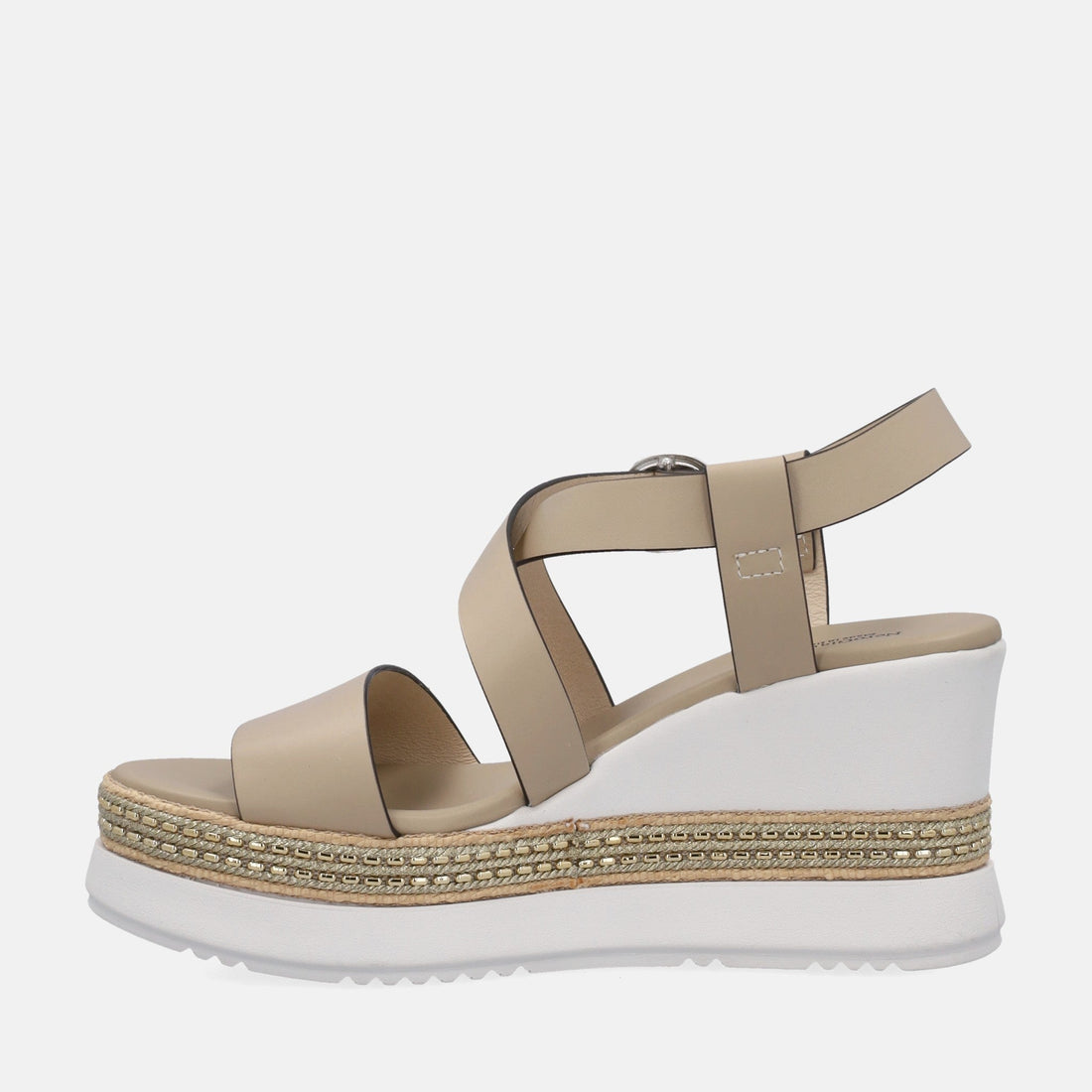 NERO GIARDINI SANDALI CON ZEPPA