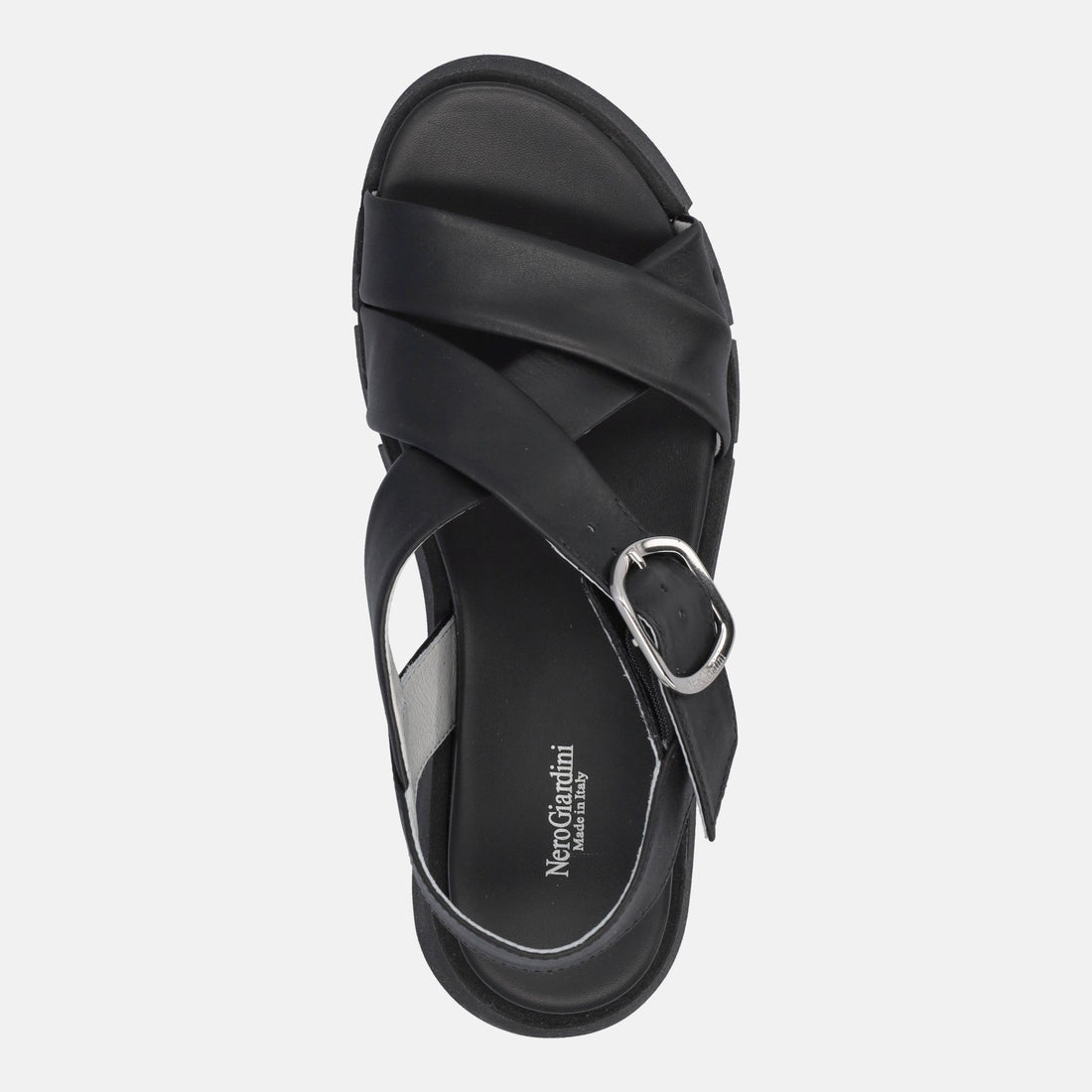 NERO GIARDINI SANDALI PLATFORM