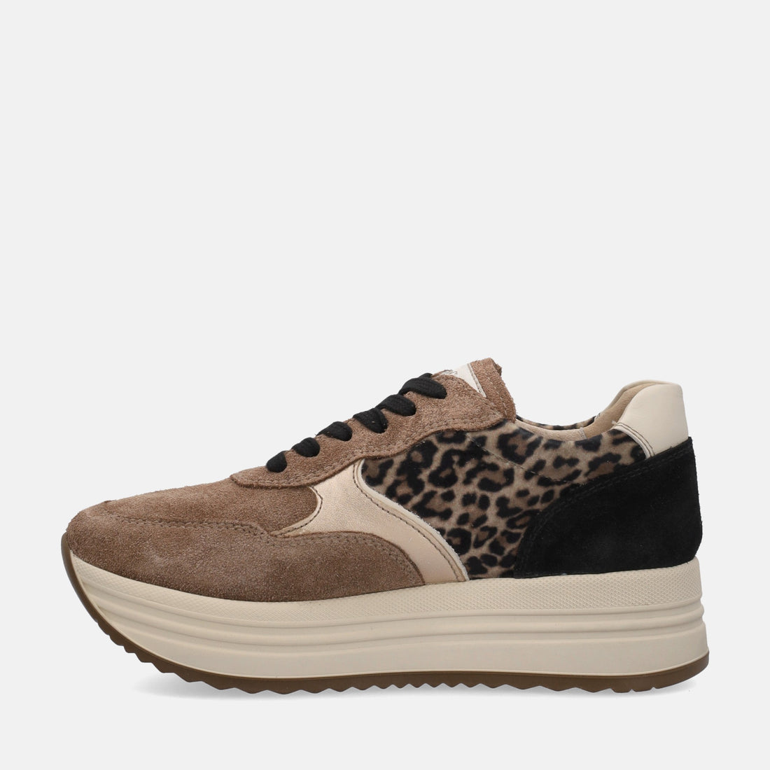 NERO GIARDINI SNEAKERS PLATFORM