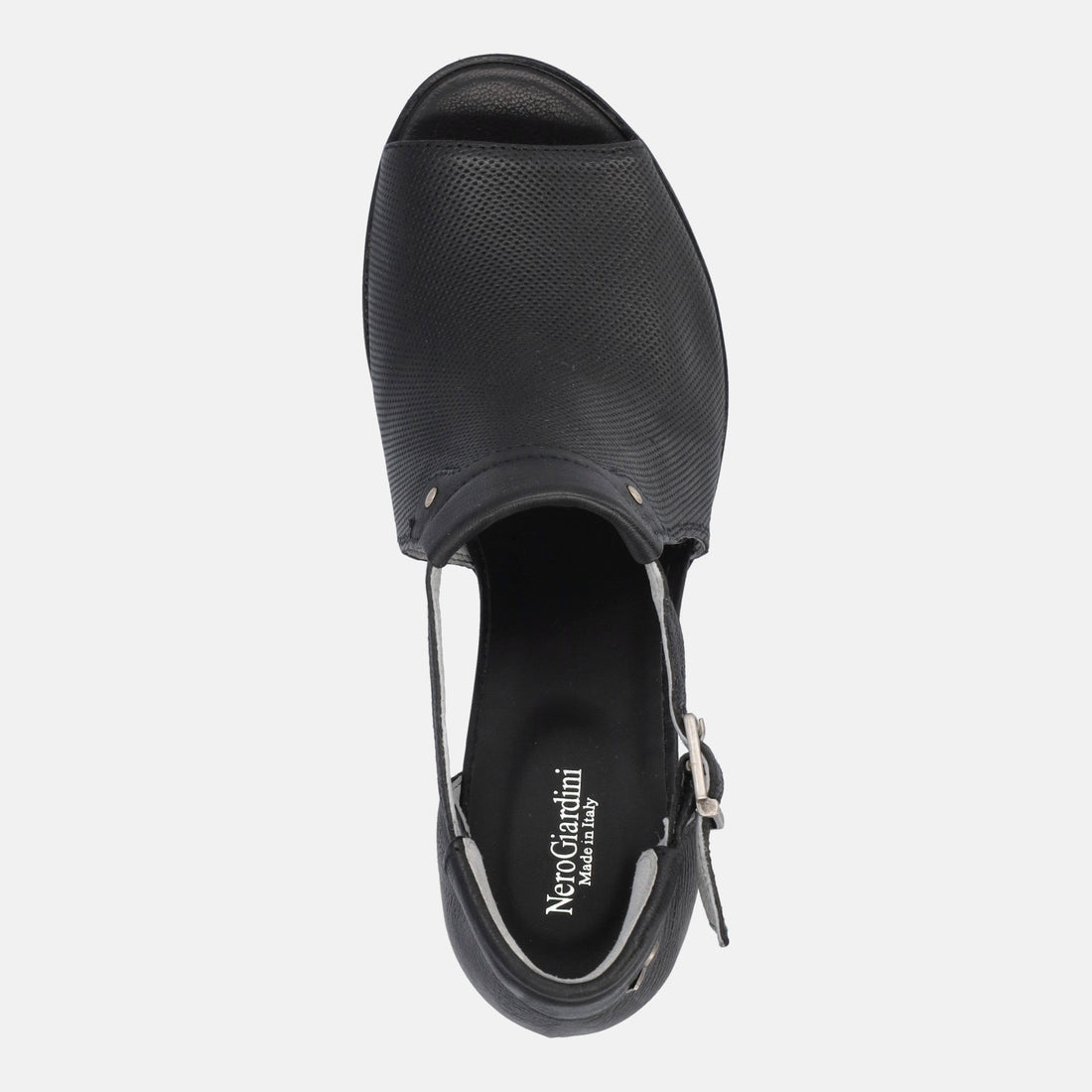 NERO GIARDINI SANDALI CON TACCO