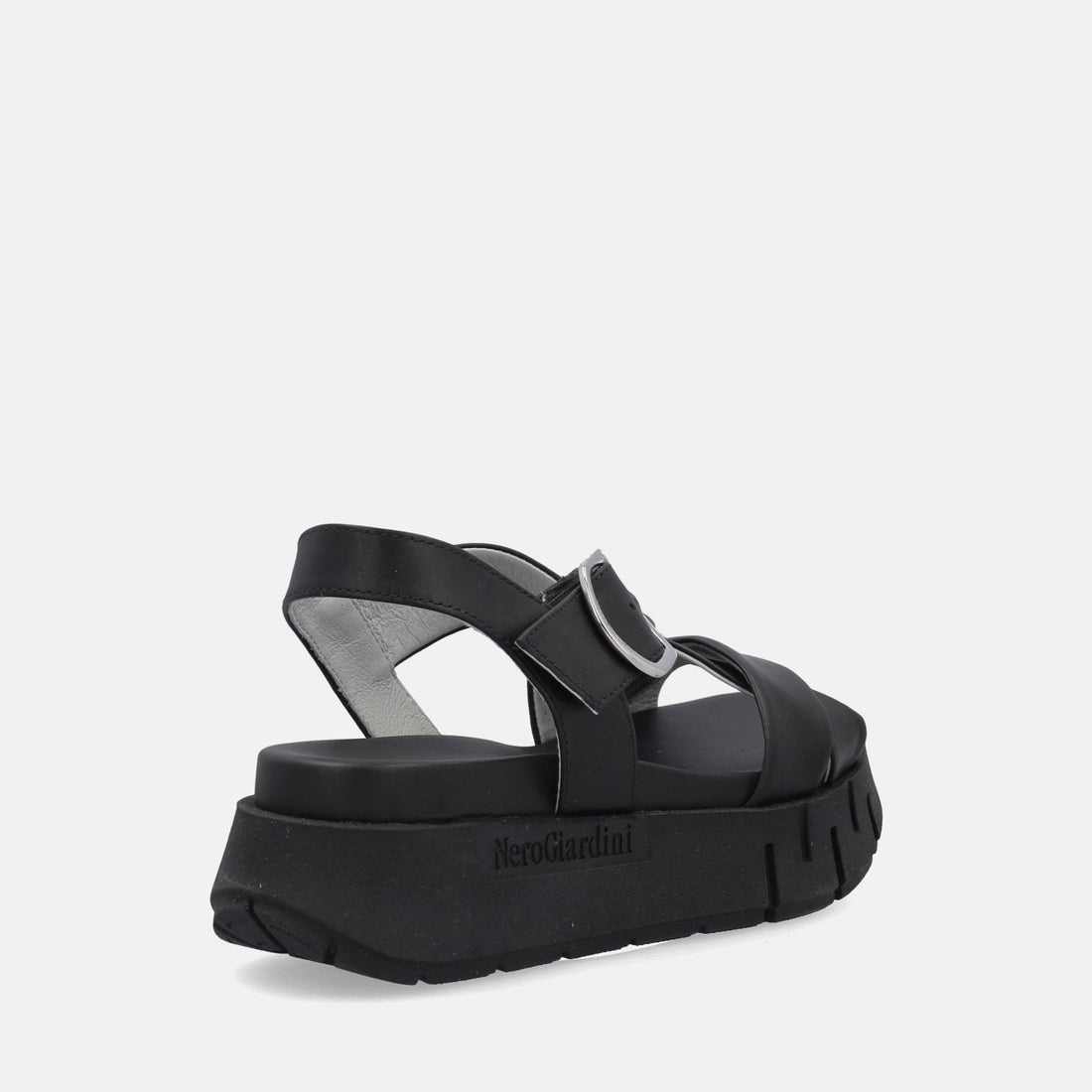 NERO GIARDINI SANDALI PLATFORM