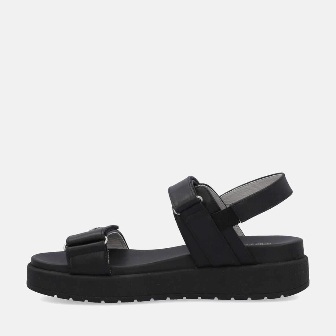 NERO GIARDINI SANDALI PLATFORM