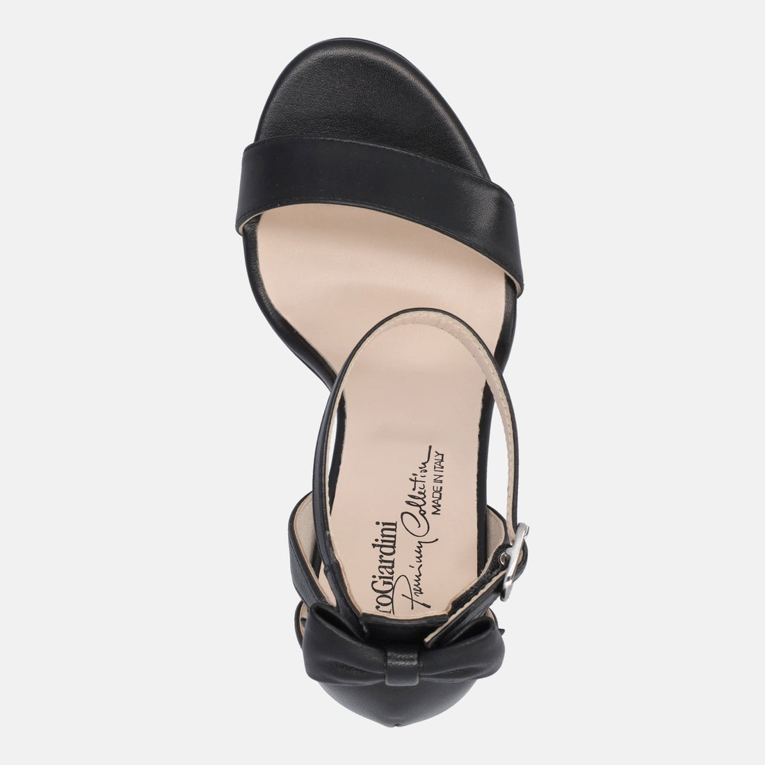 NERO GIARDINI SANDALI CON TACCO