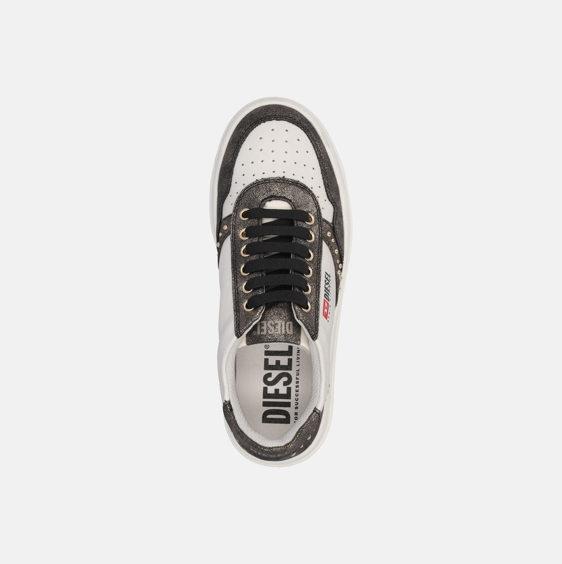 DIESEL S-CASCOUNT-STUD SNEAKERS