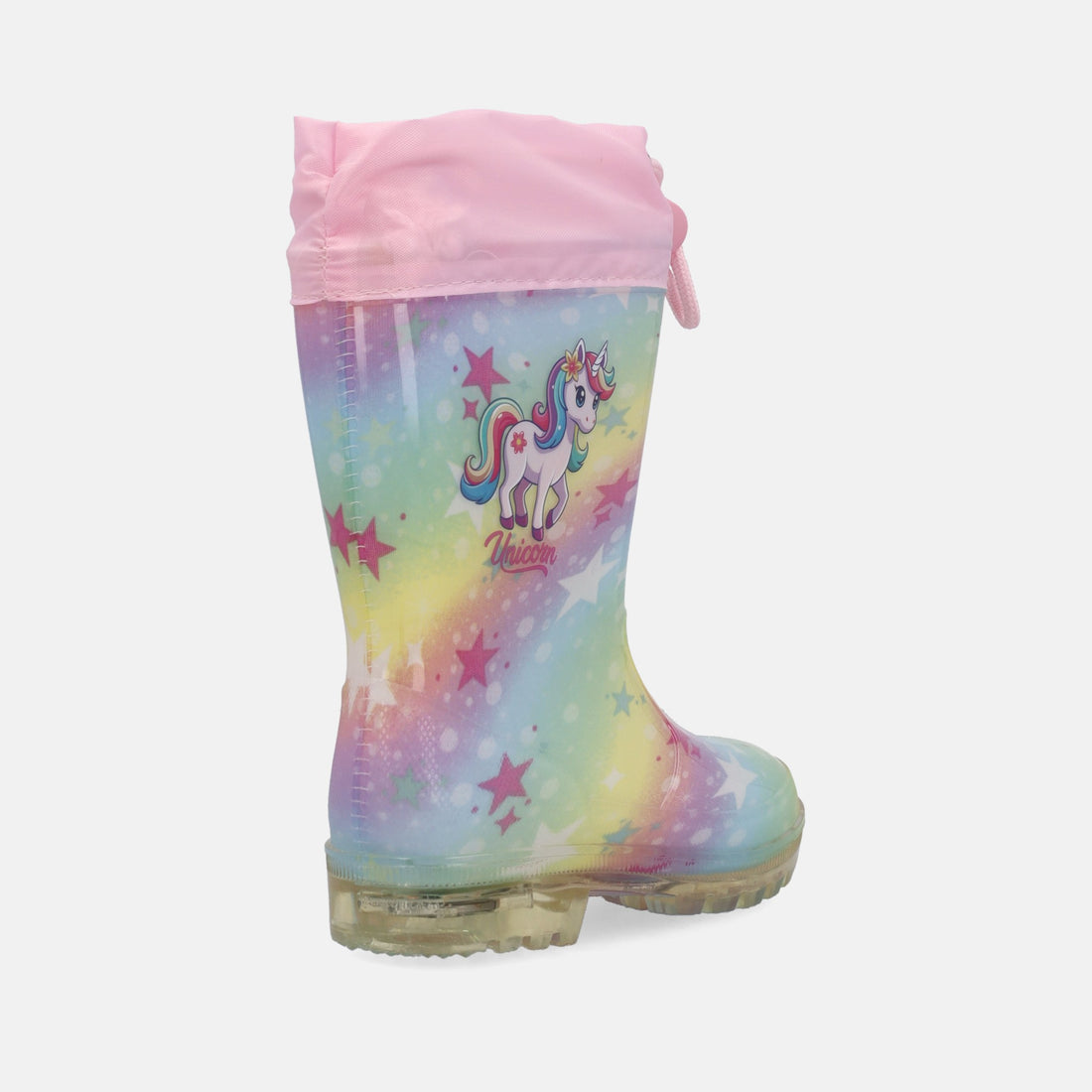 UNICORNO STIVALI GOMMA CON LUCI