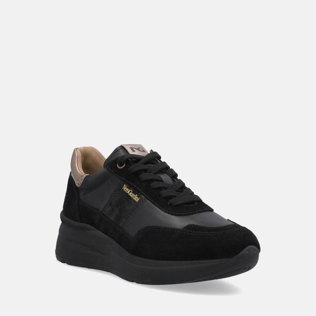 NERO GIARDINI SNEAKERS CON ZEPPA