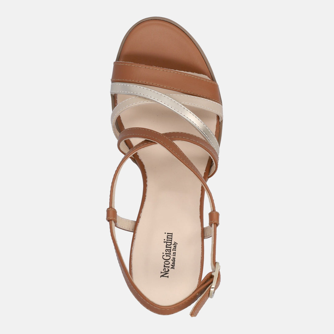 NERO GIARDINI SANDALI CON TACCO