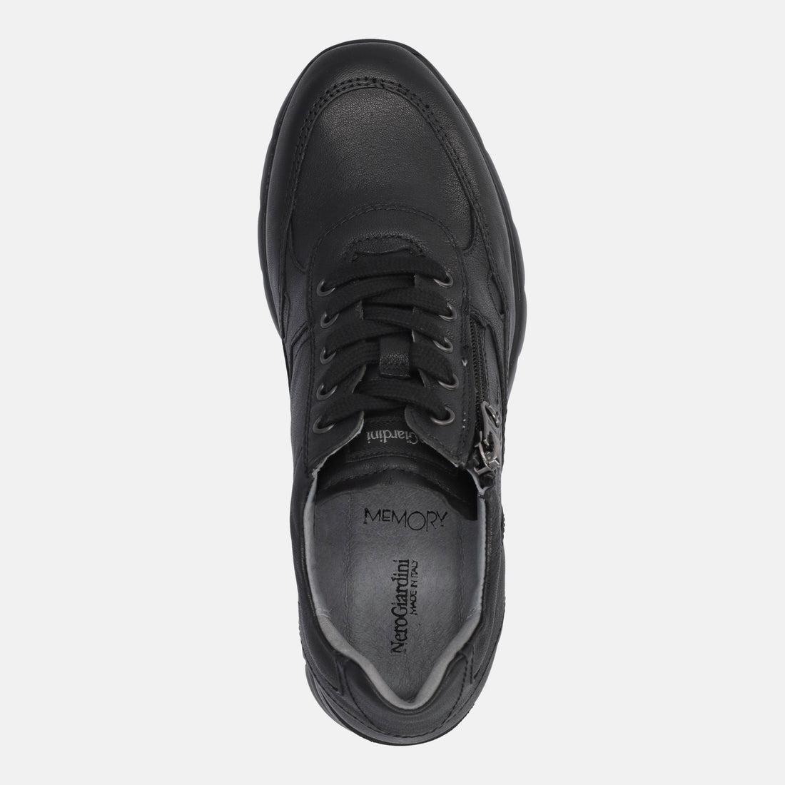NERO GIARDINI SNEAKERS CON ZEPPA