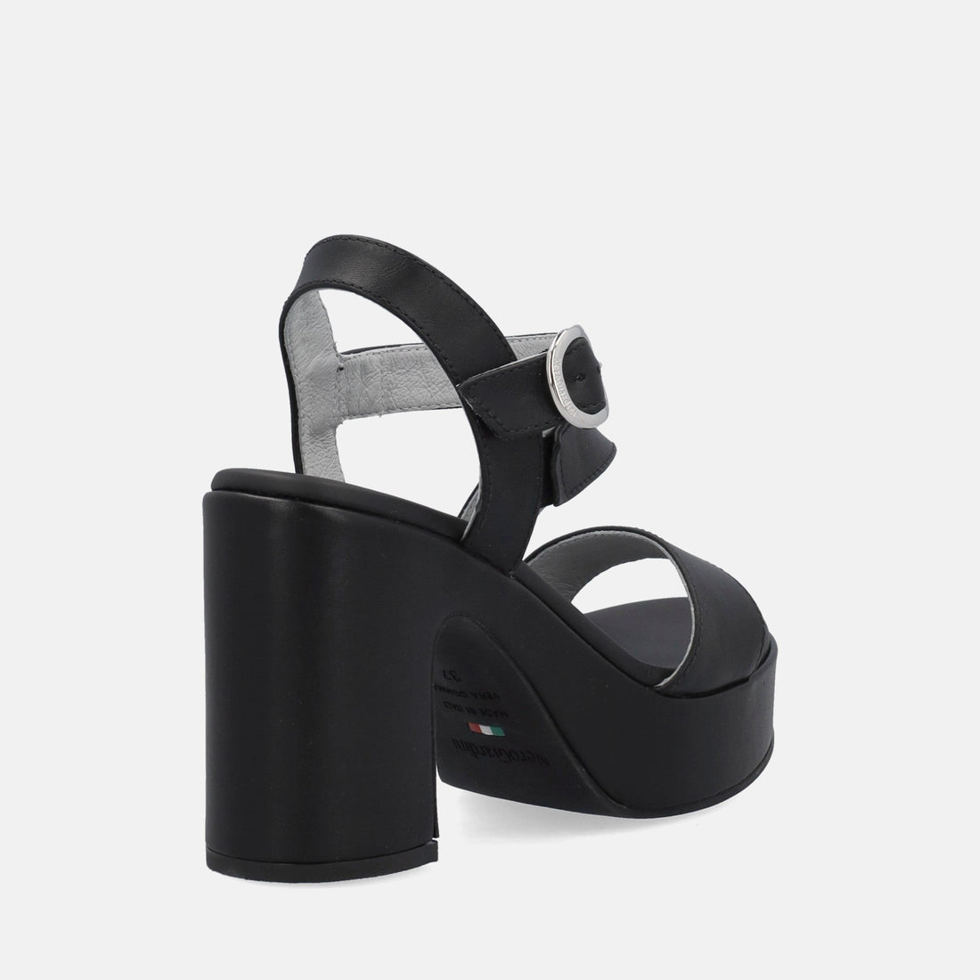 NERO GIARDINI SANDALI CON TACCO