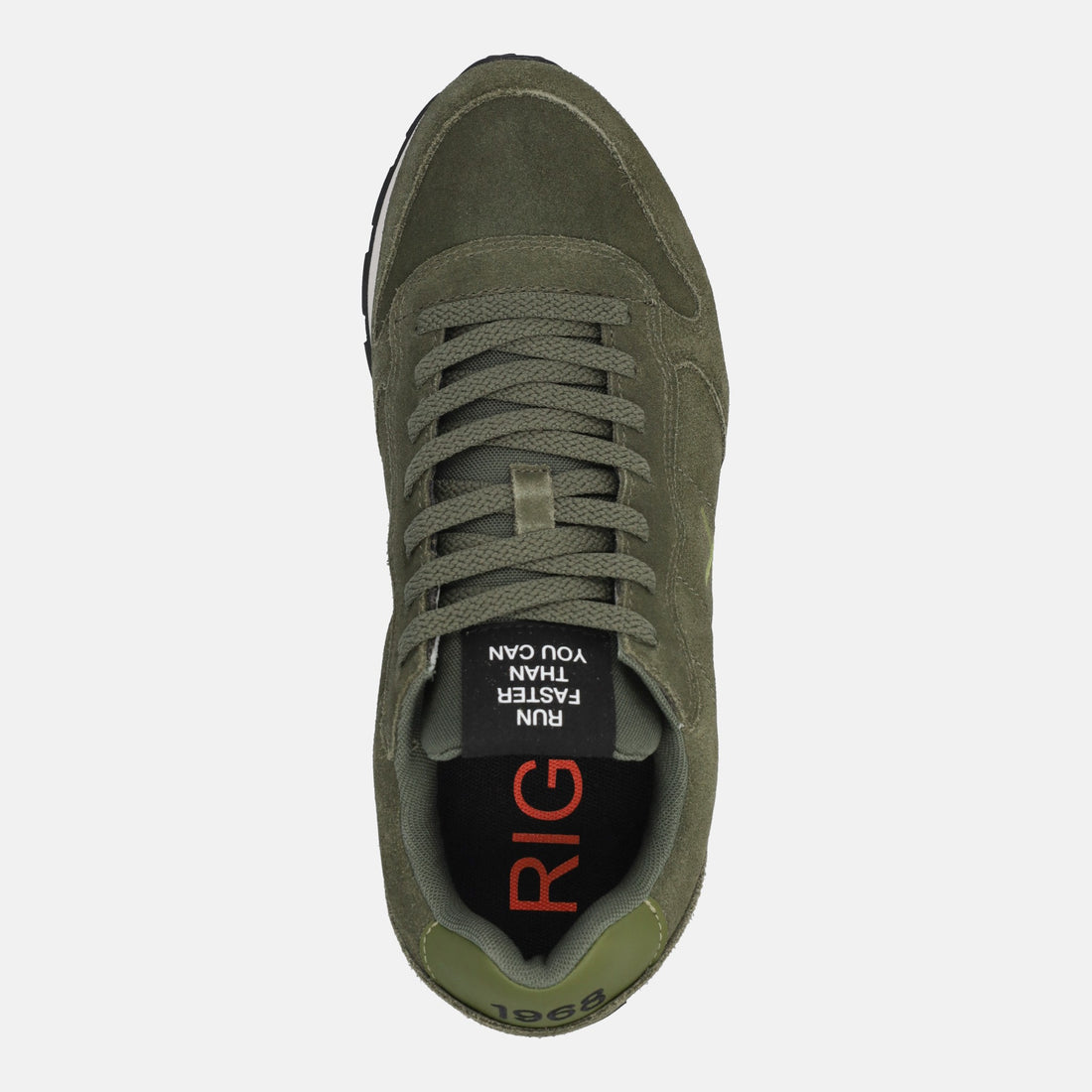 SUN68 Tom Solid suède sneakers wit SUN68 Tom Solid suède sneakers wit