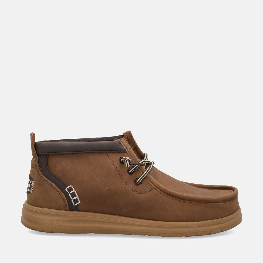 HEY DUDE WALLY MID GRIPR LEATHER