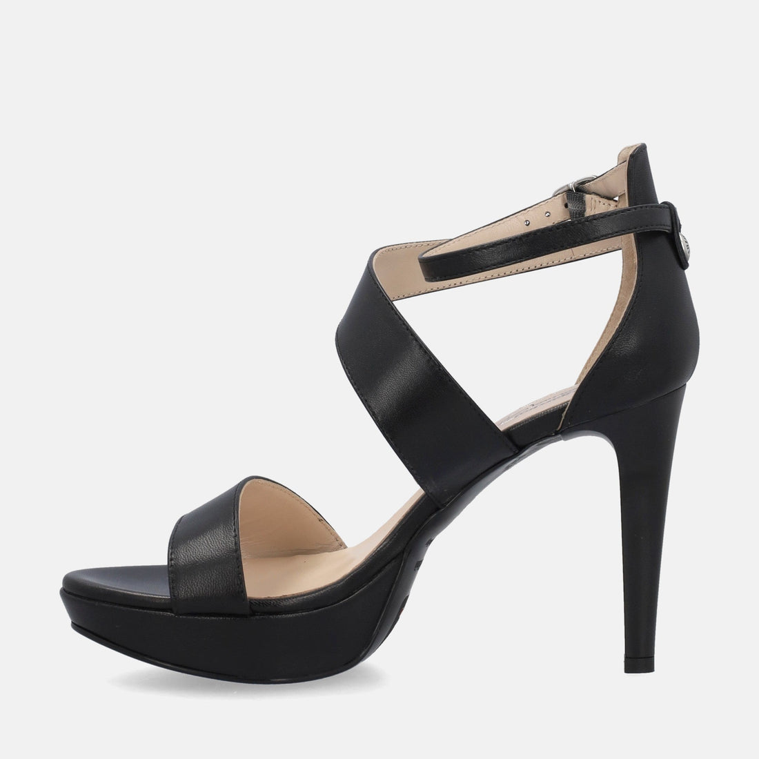 NERO GIARDINI SANDALI CON TACCO