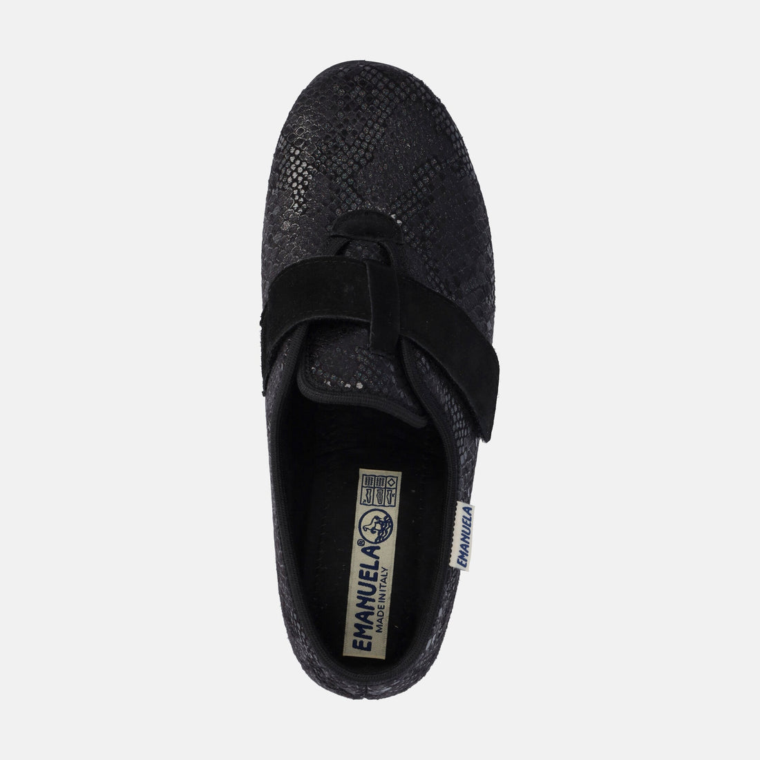 Pantofole donna Emanuela in tessuto