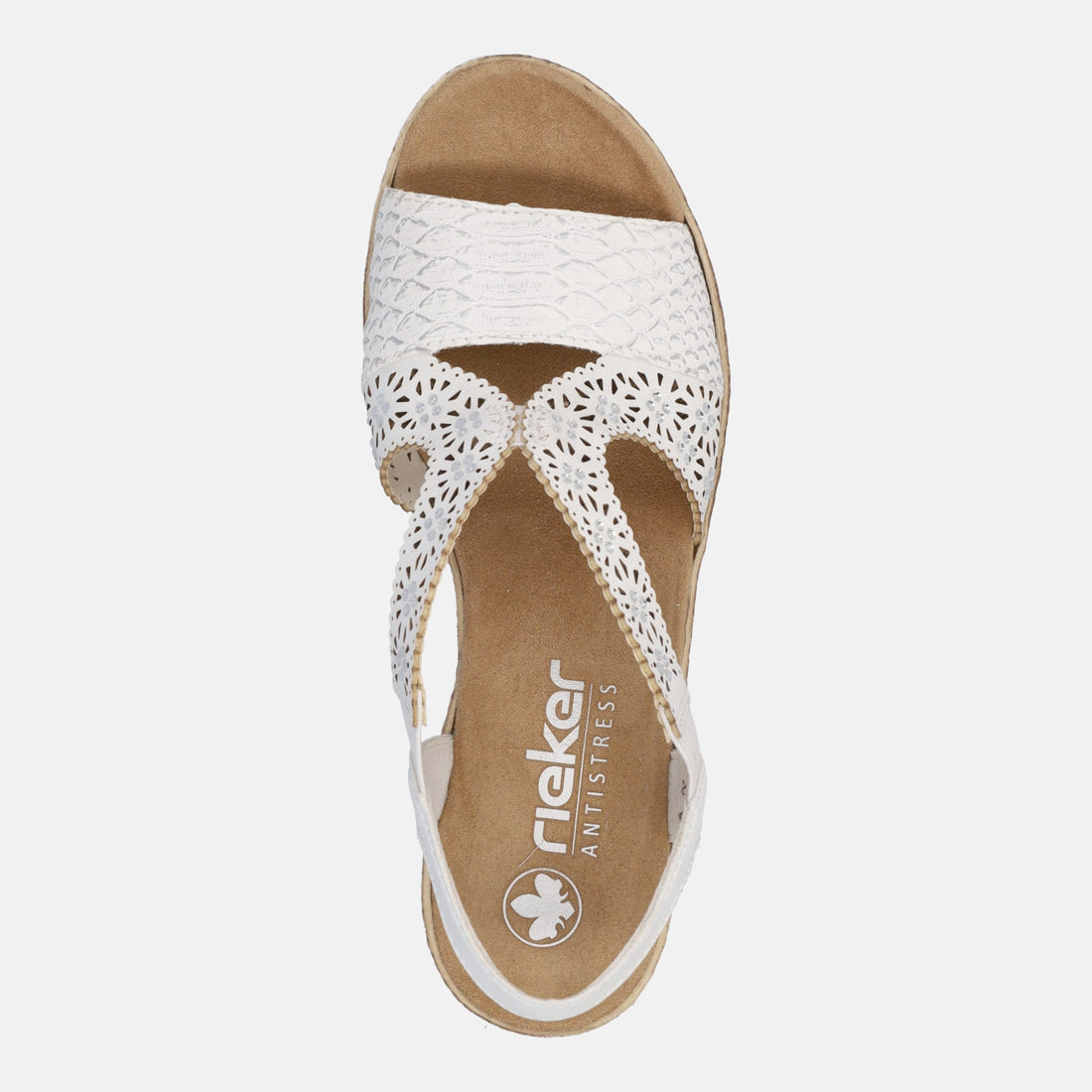 RIEKER SANDALI CON ZEPPA