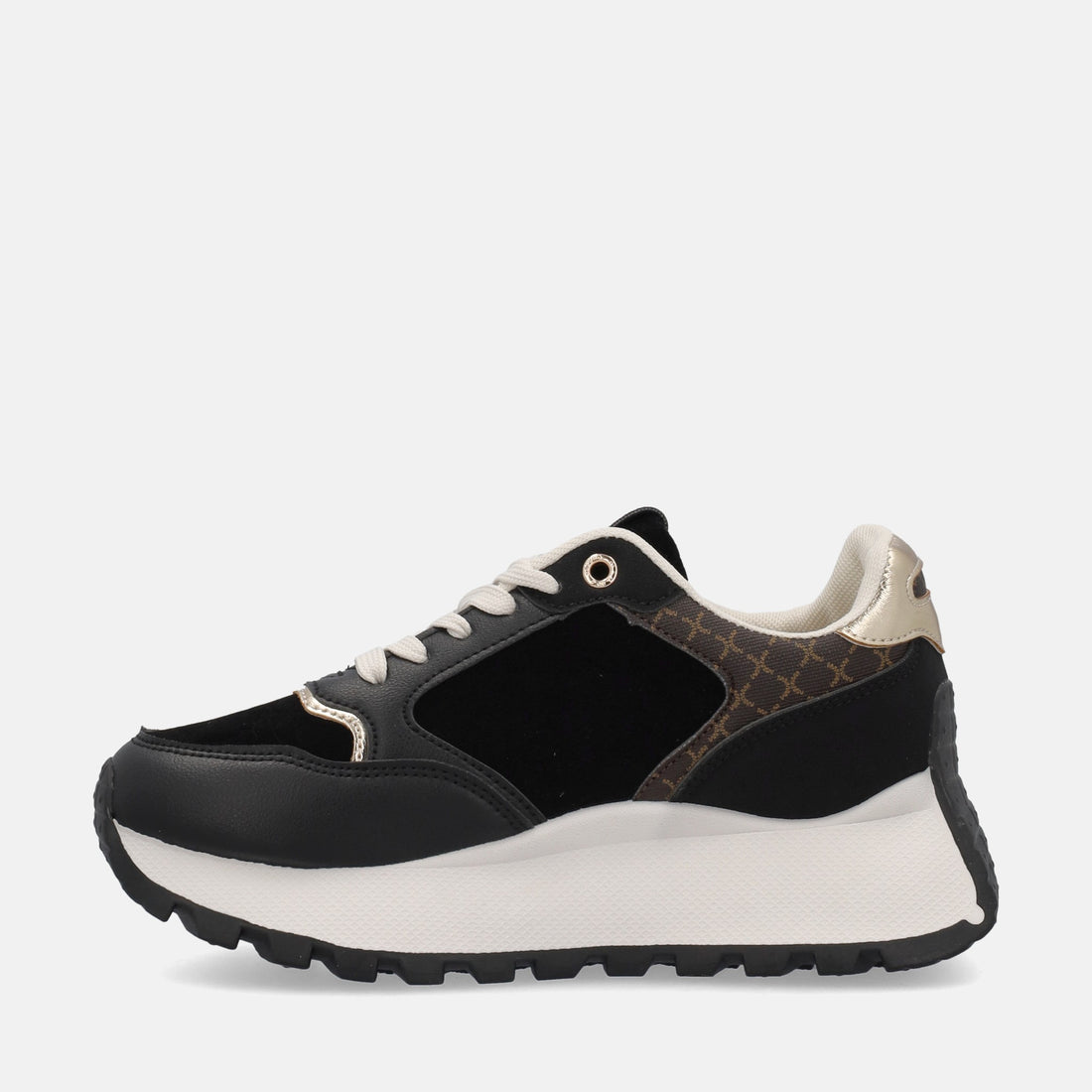 LAURA BIAGIOTTI SNEAKERS PLEATFORM