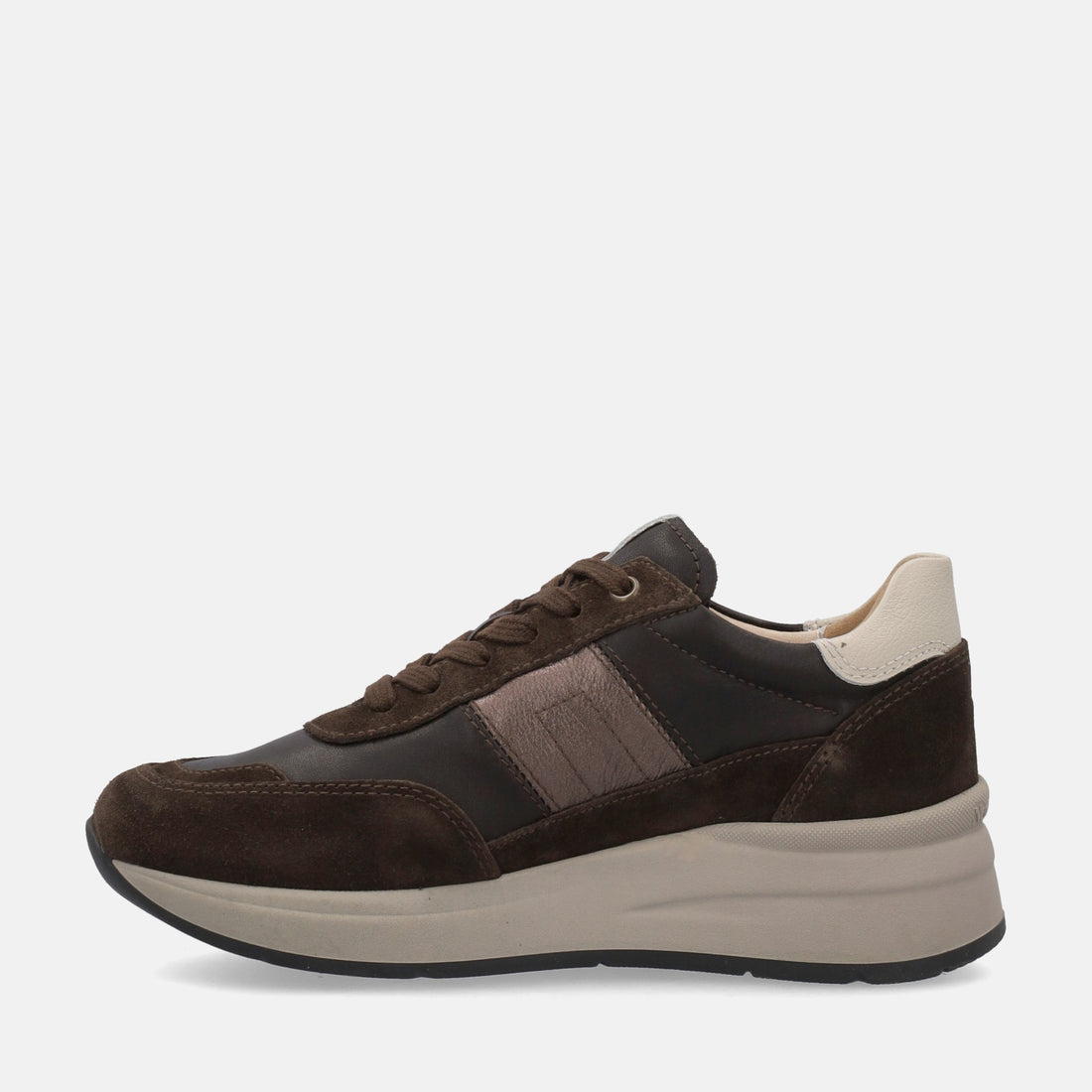 NERO GIARDINI SNEAKERS CON ZEPPA