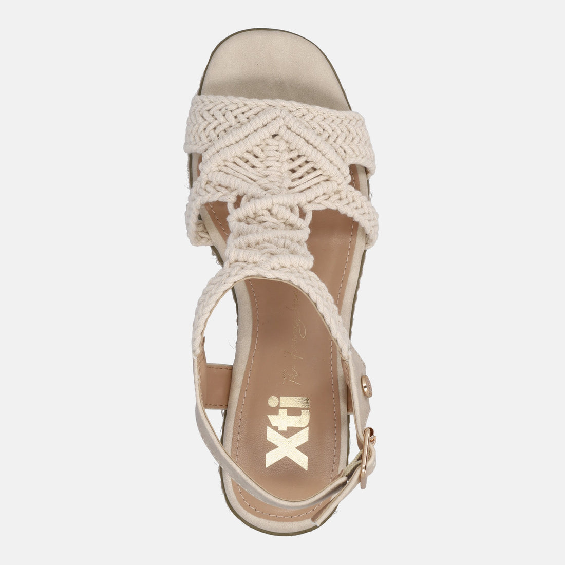 XTI SANDALI CON ZEPPA