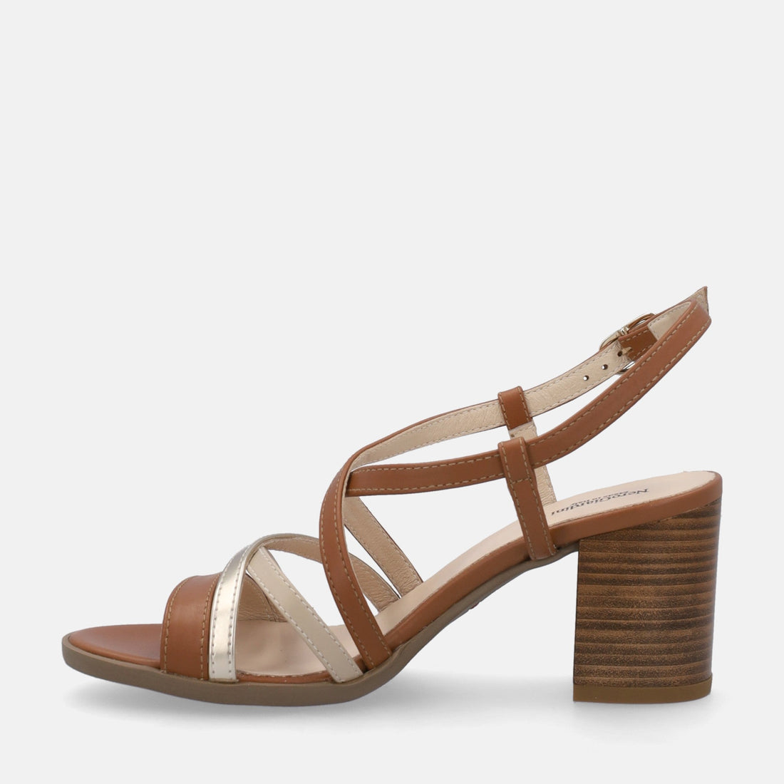 NERO GIARDINI SANDALI CON TACCO