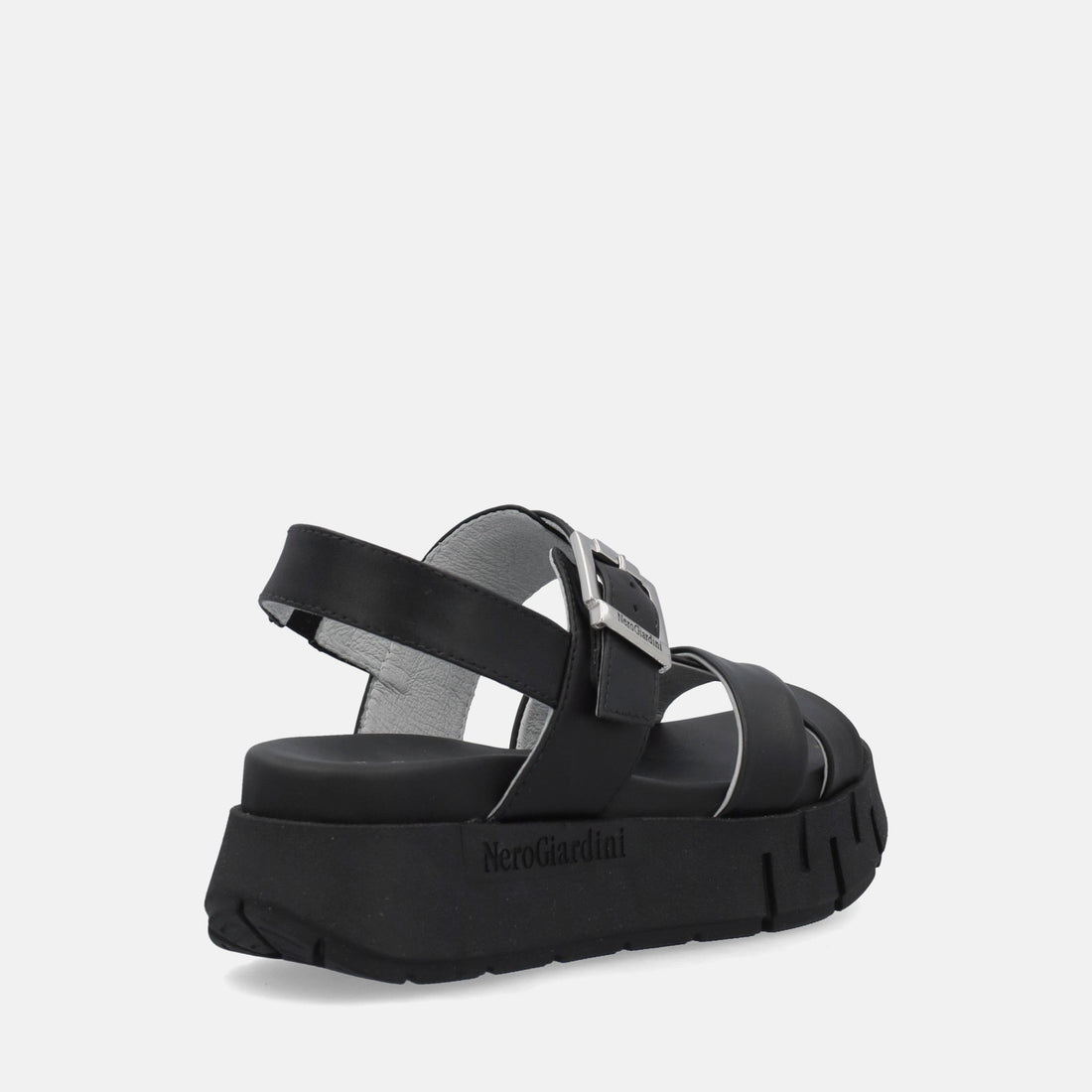 NERO GIARDINI SANDALI PLATFORM