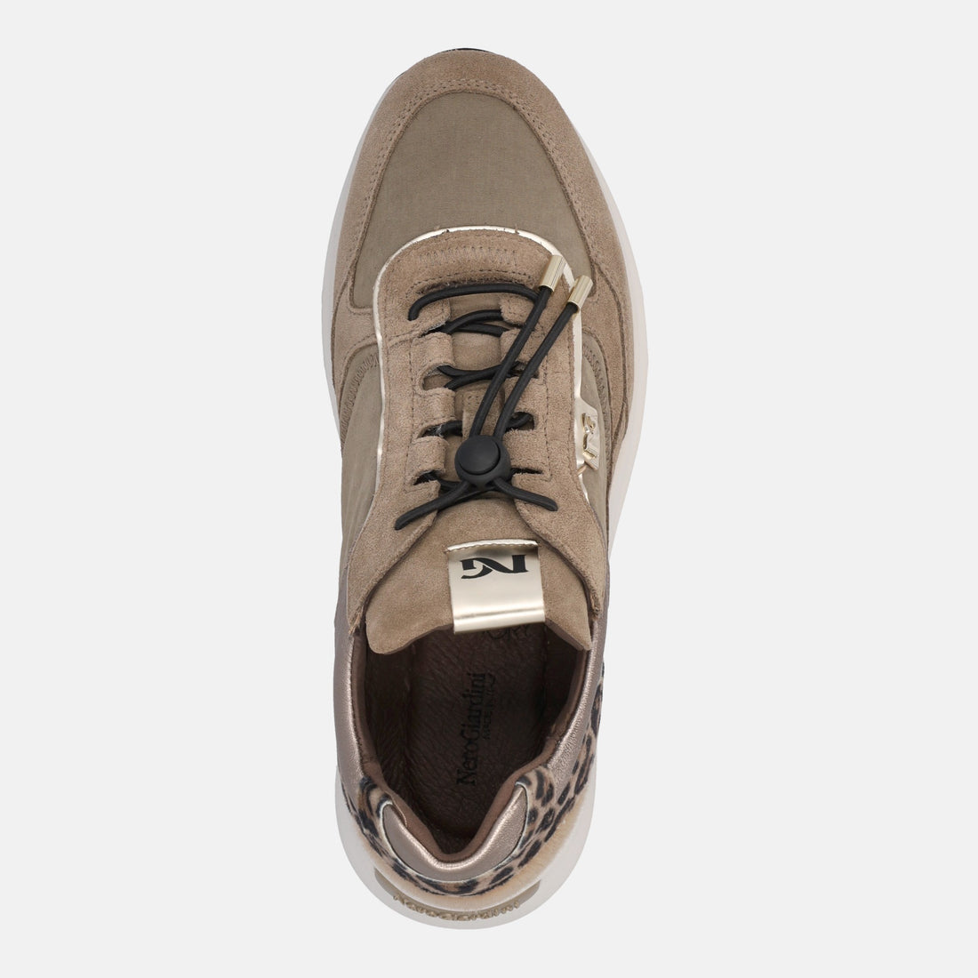 NERO GIARDINI SNEAKERS CON ZEPPA