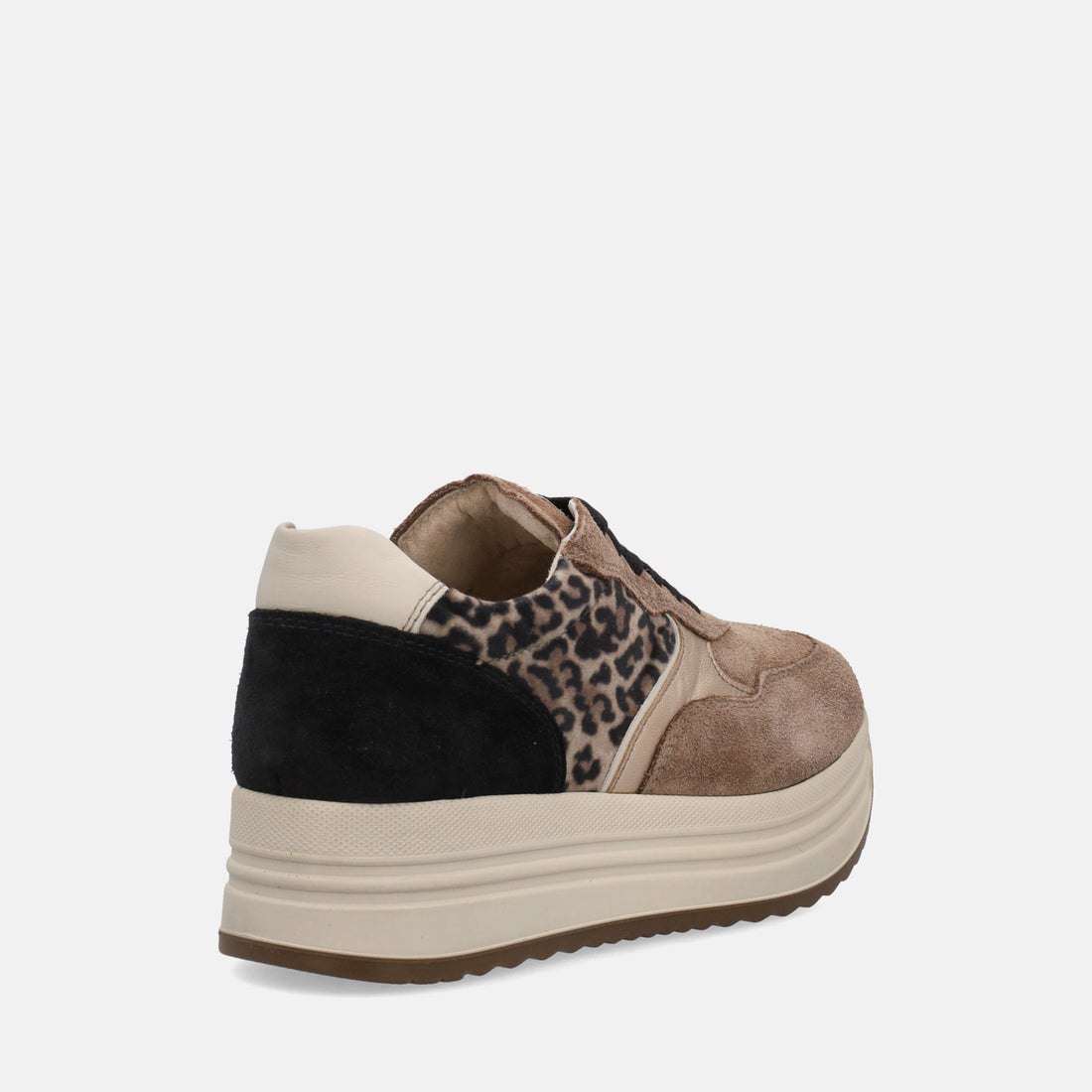 NERO GIARDINI SNEAKERS PLATFORM