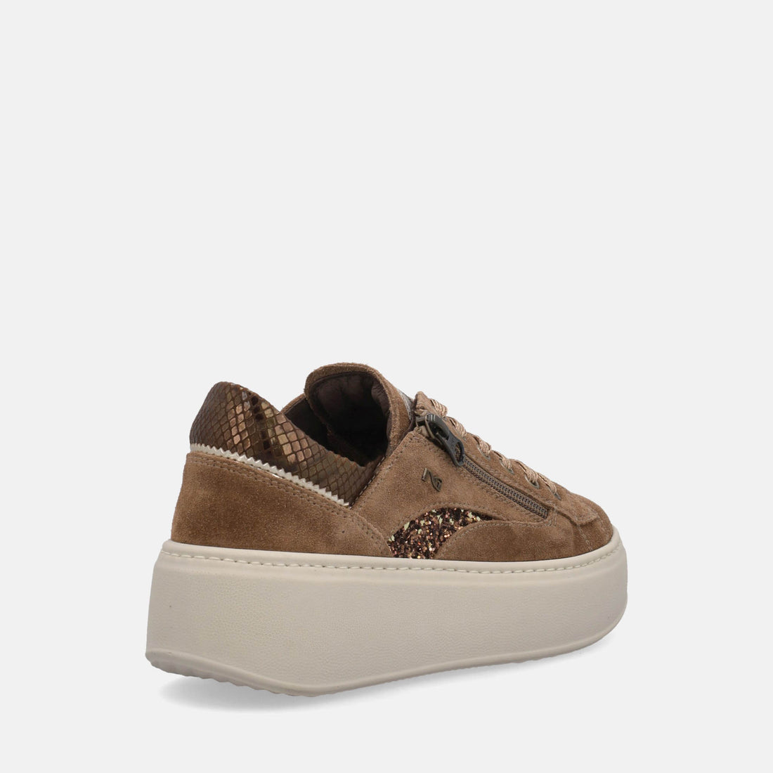 NERO GIARDINI SNEAKERS PLATFORM