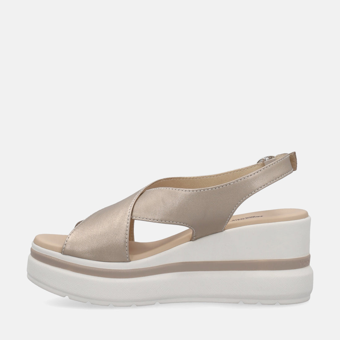 NERO GIARDINI SANDALI CON ZEPPA