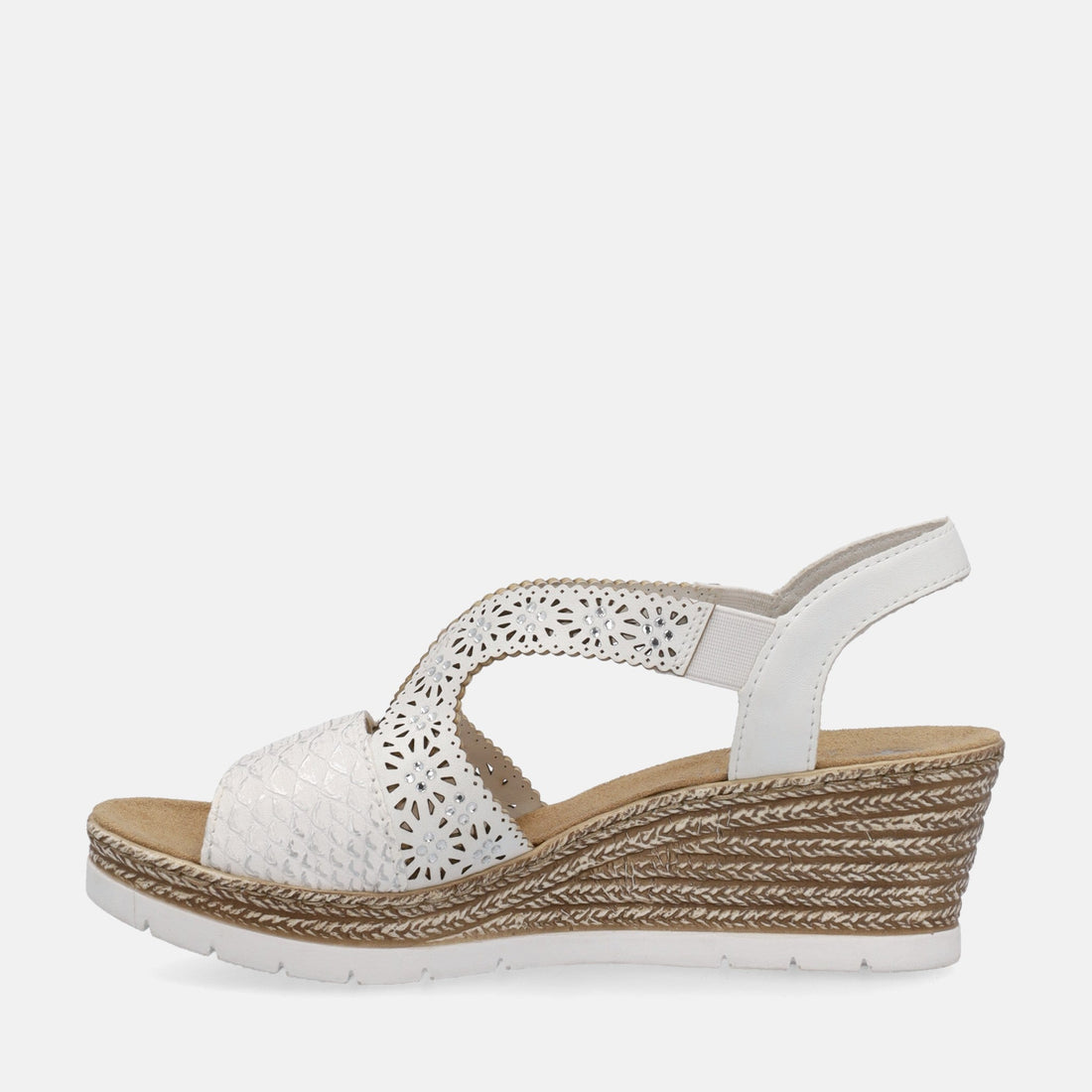 RIEKER SANDALI CON ZEPPA