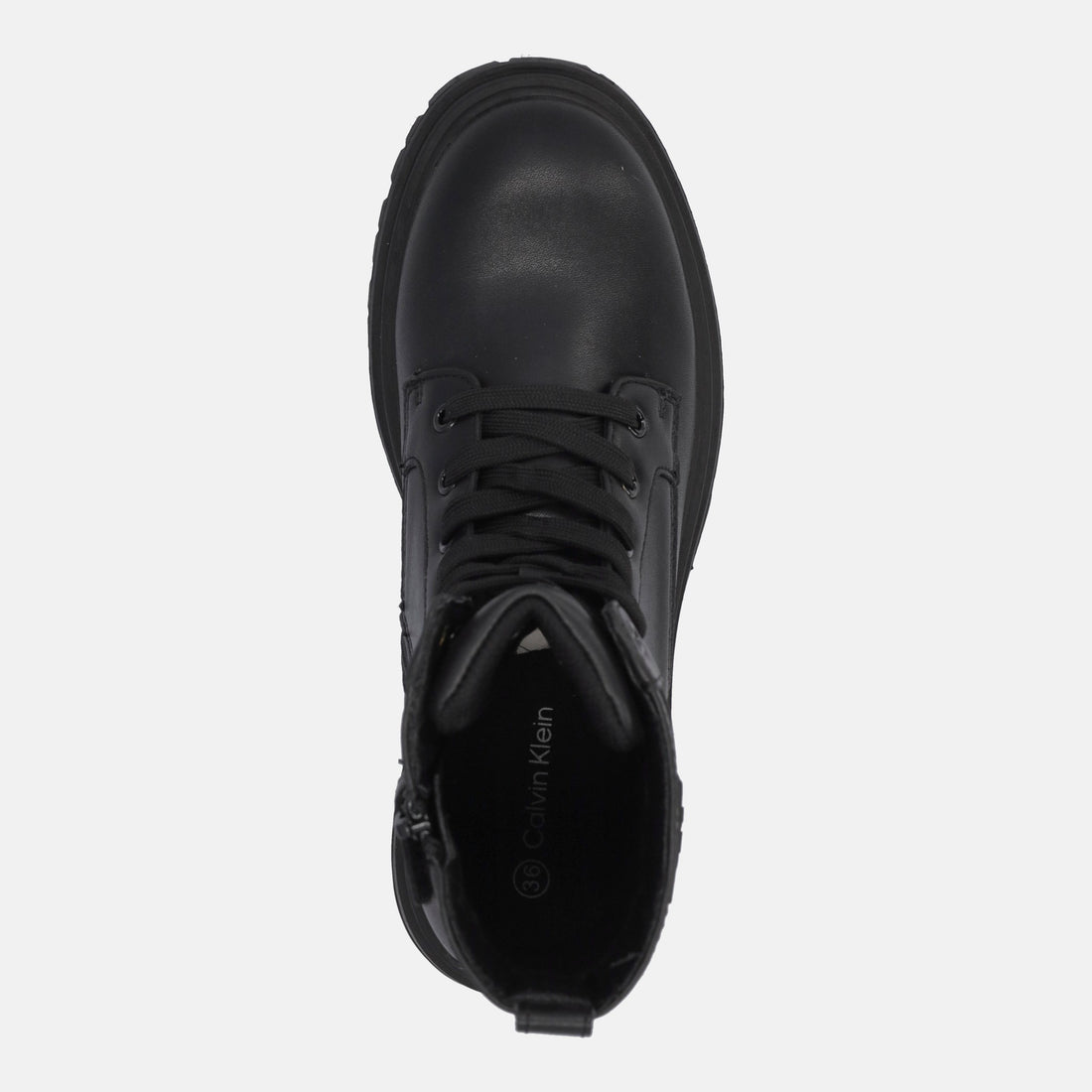 CALVIN KLEIN LACE-UP BOOTIE