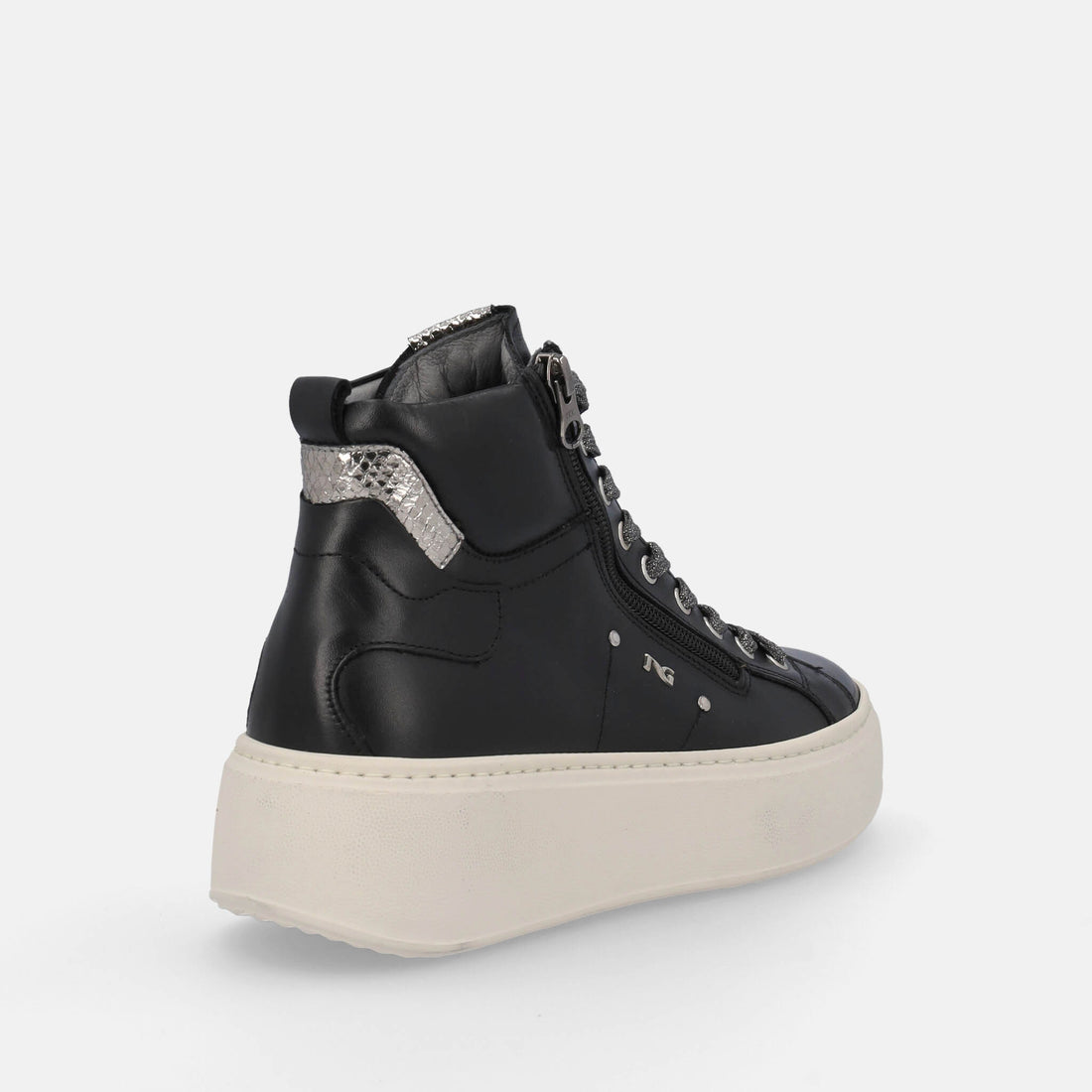 NERO GIARDINI SNEAKERS ALTA