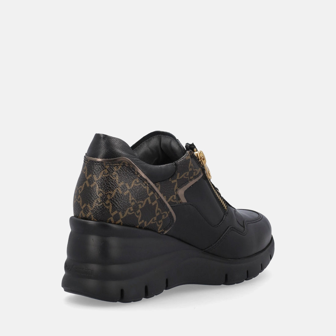 NERO GIARDINI SNEAKERS CON ZEPPA