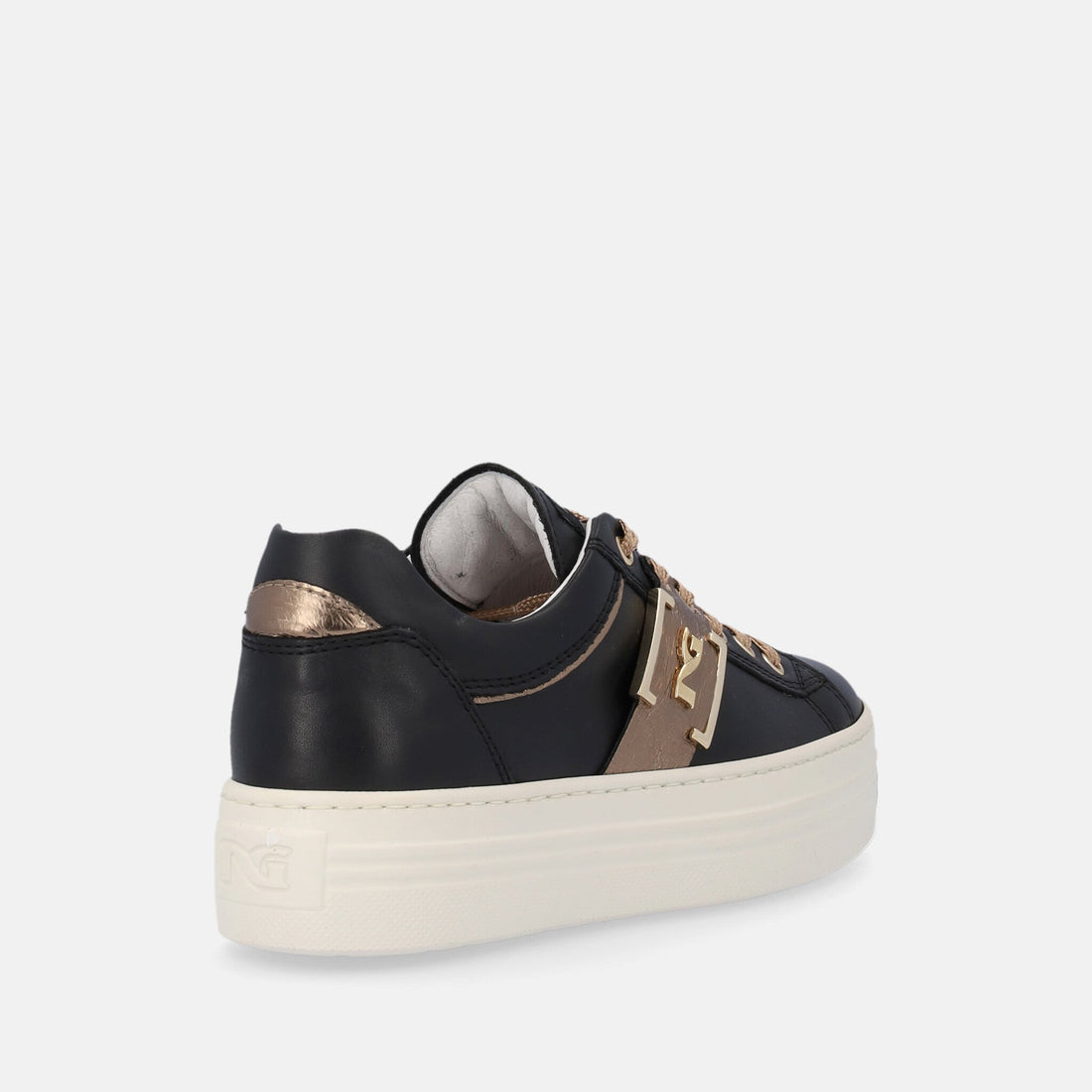 Sneakers donna in pelle Nero Giardini