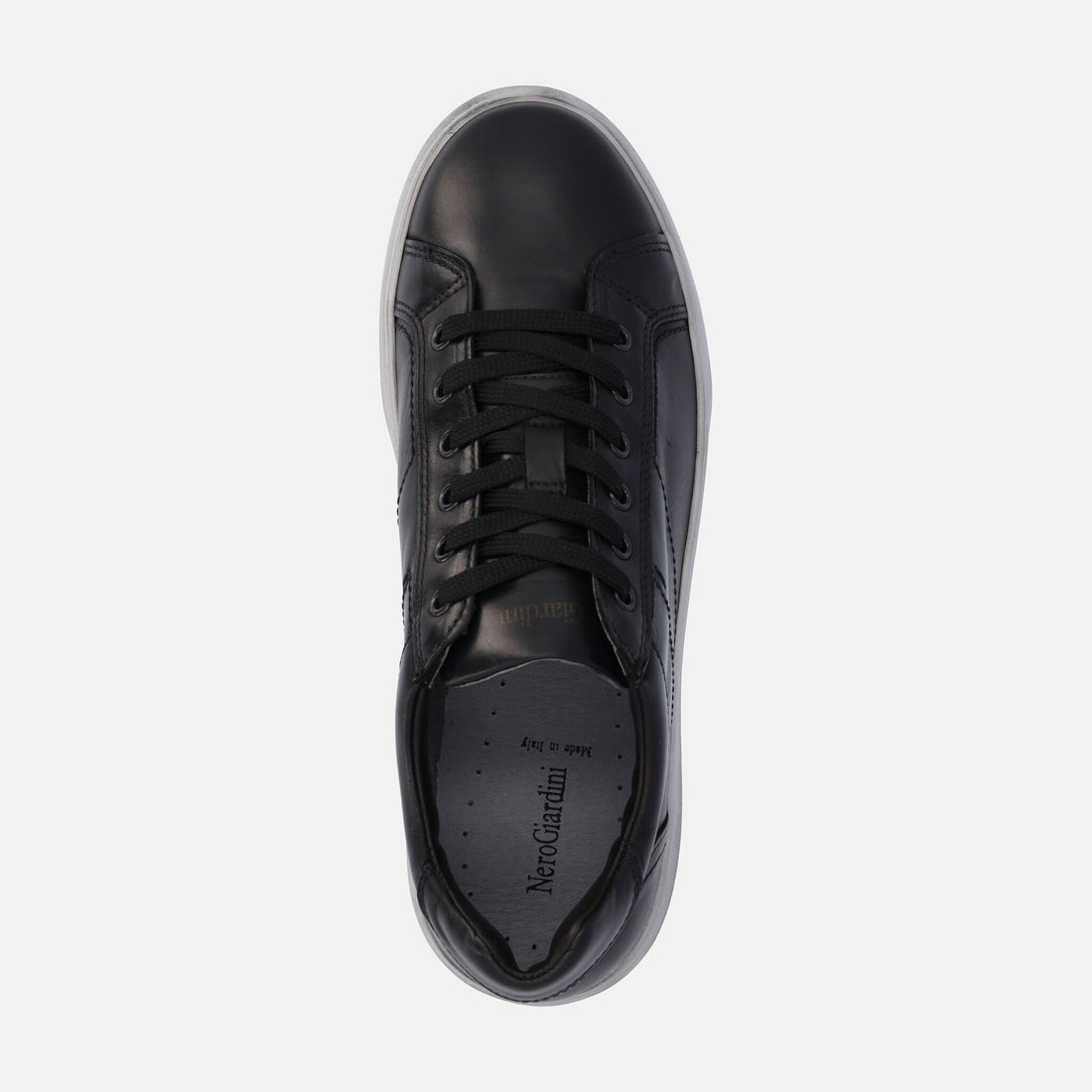 Sneakers uomo Nero Giardini in pelle