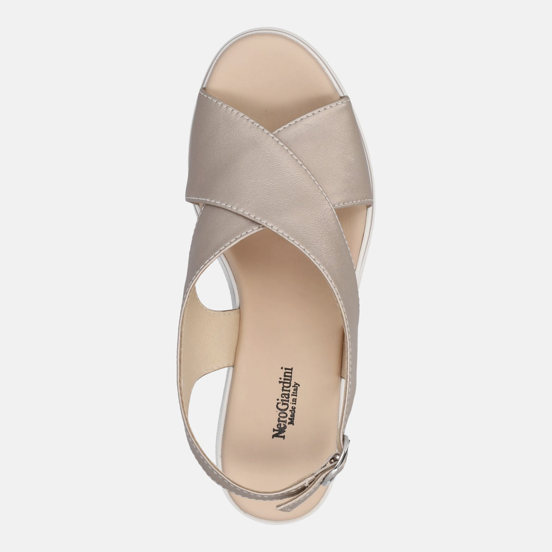 NERO GIARDINI SANDALI CON ZEPPA