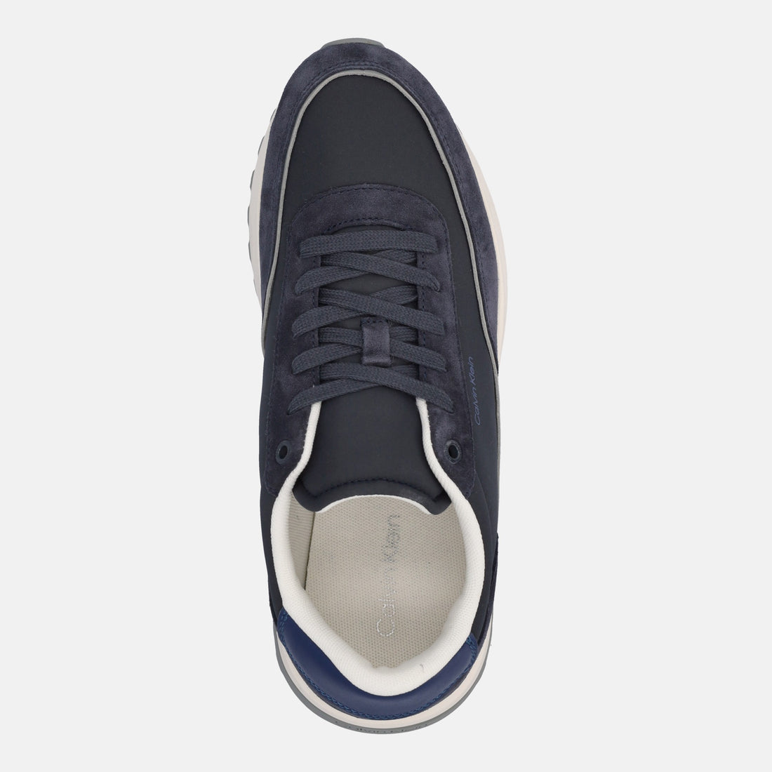 CALVIN KLEIN LOW TOP LACE UP REPREVE MIX