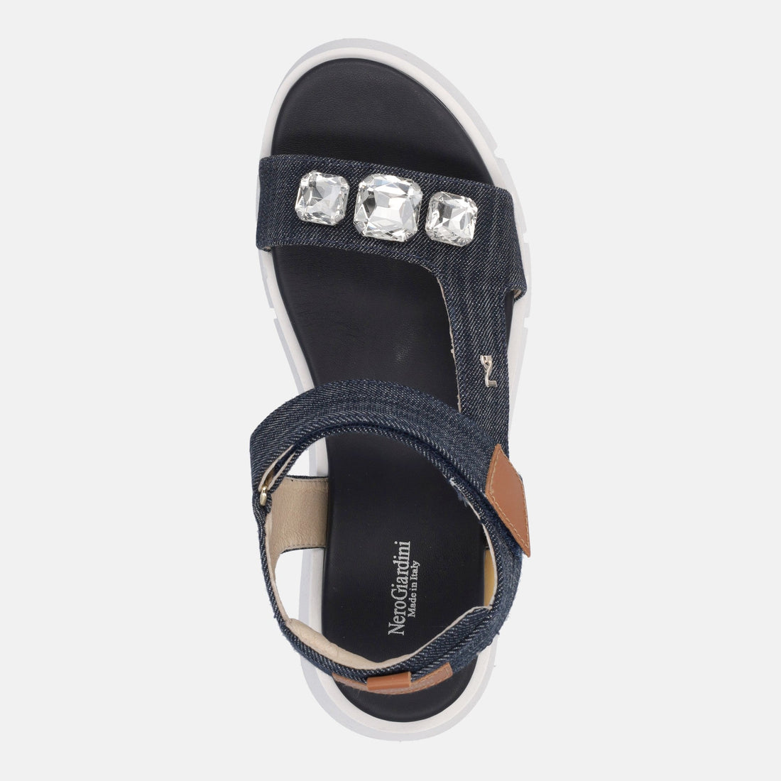 NERO GIARDINI SANDALI PLATFORM