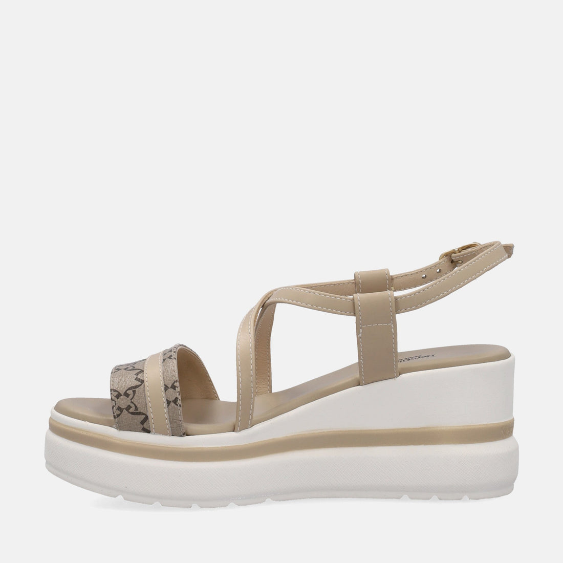 NERO GIARDINI SANDALI CON ZEPPA