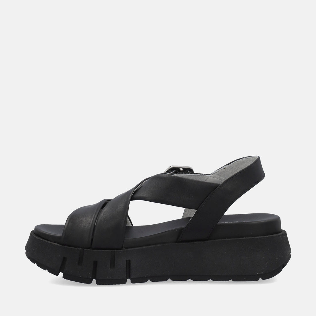 NERO GIARDINI SANDALI PLATFORM