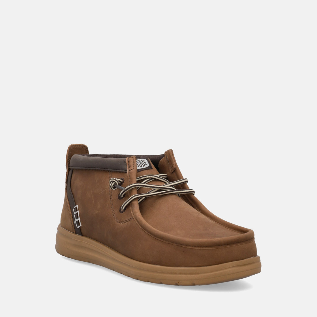 HEY DUDE WALLY MID GRIPR LEATHER