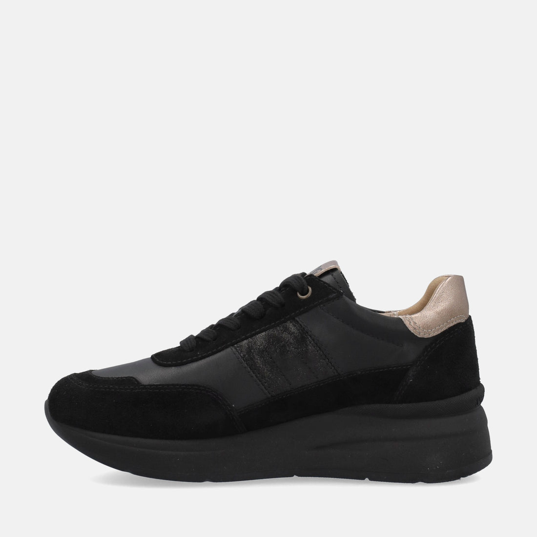 NERO GIARDINI SNEAKERS CON ZEPPA