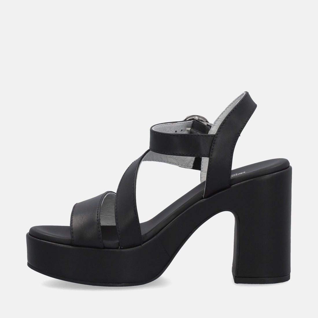 NERO GIARDINI SANDALI CON TACCO